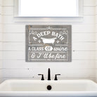 A Deep Glass, A Bath of Wine - Dream Big Printables