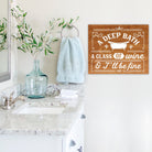 A Deep Glass, A Bath of Wine - Dream Big Printables