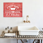 A Deep Glass, A Bath of Wine - Dream Big Printables