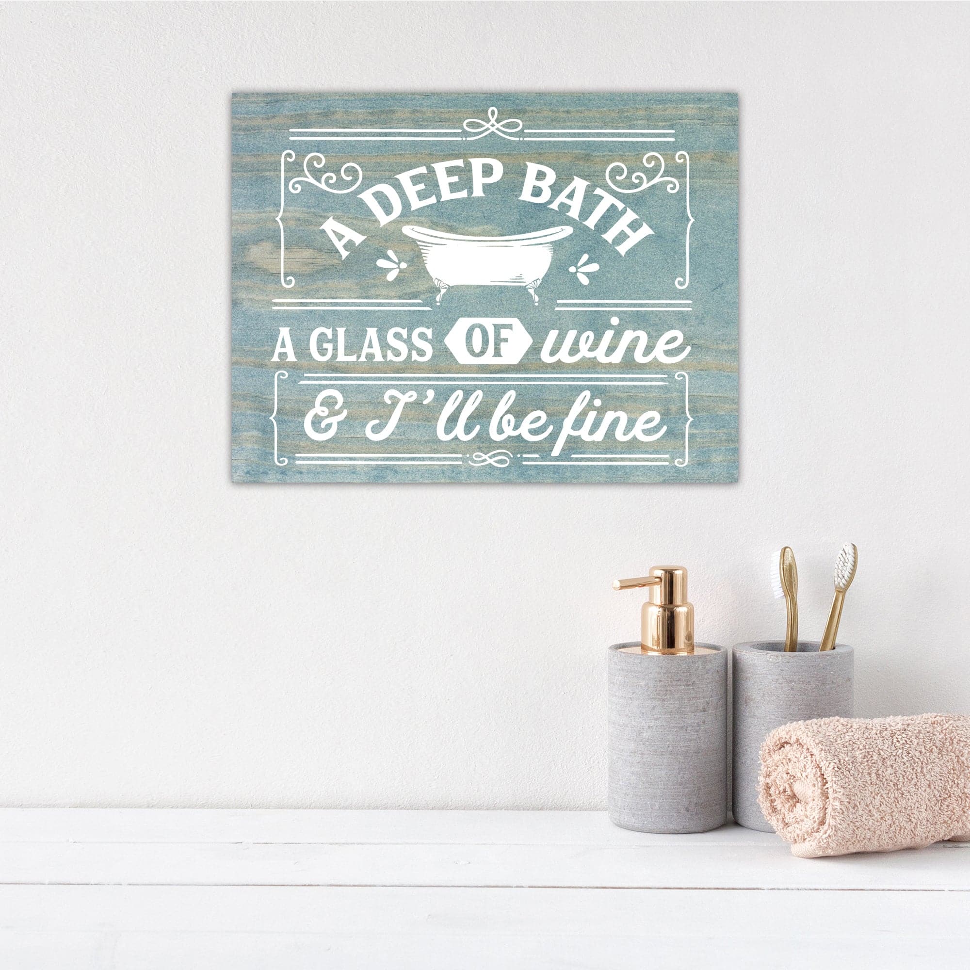 A Deep Glass, A Bath of Wine - Dream Big Printables