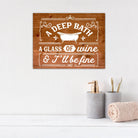 A Deep Glass, A Bath of Wine - Dream Big Printables