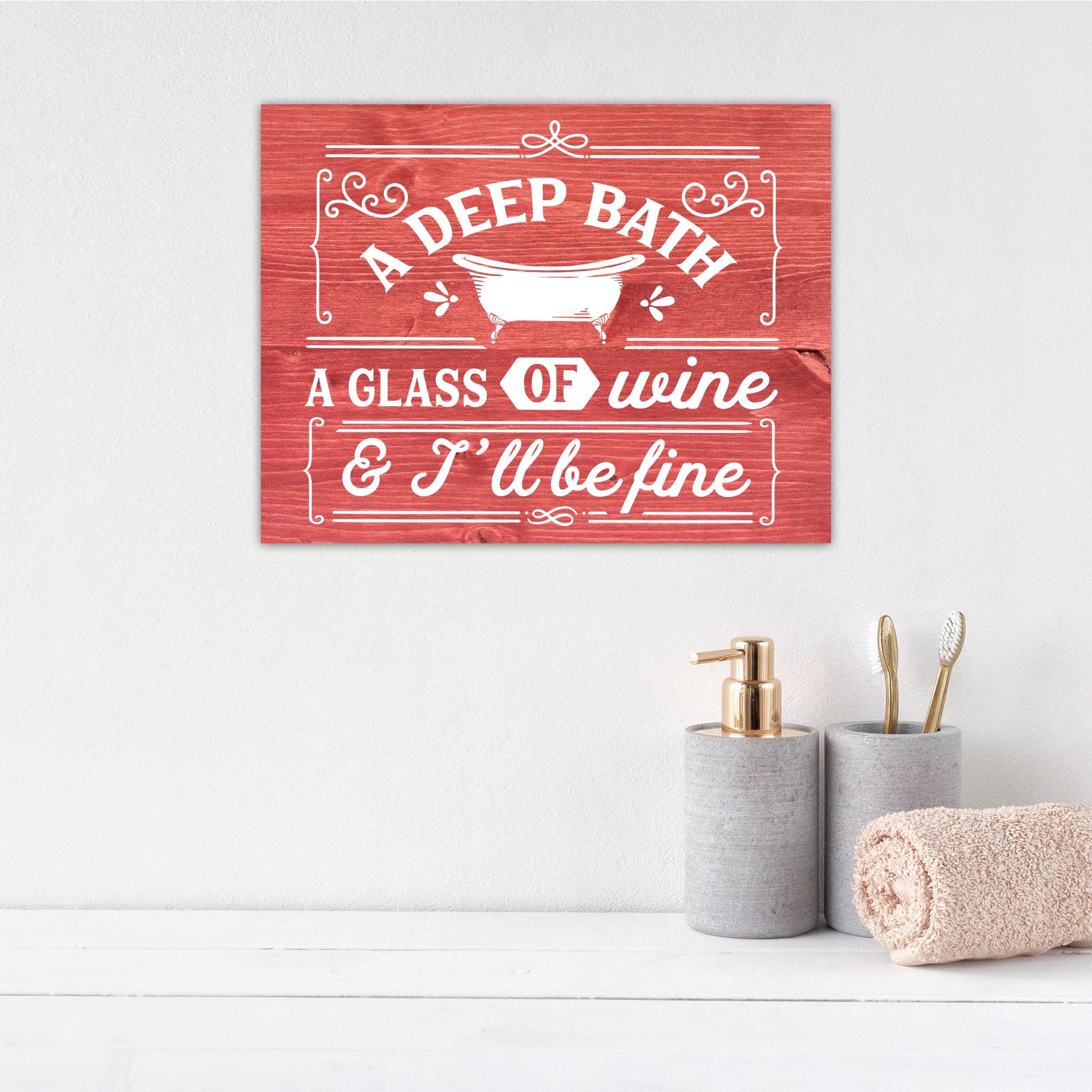 A Deep Glass, A Bath of Wine - Dream Big Printables