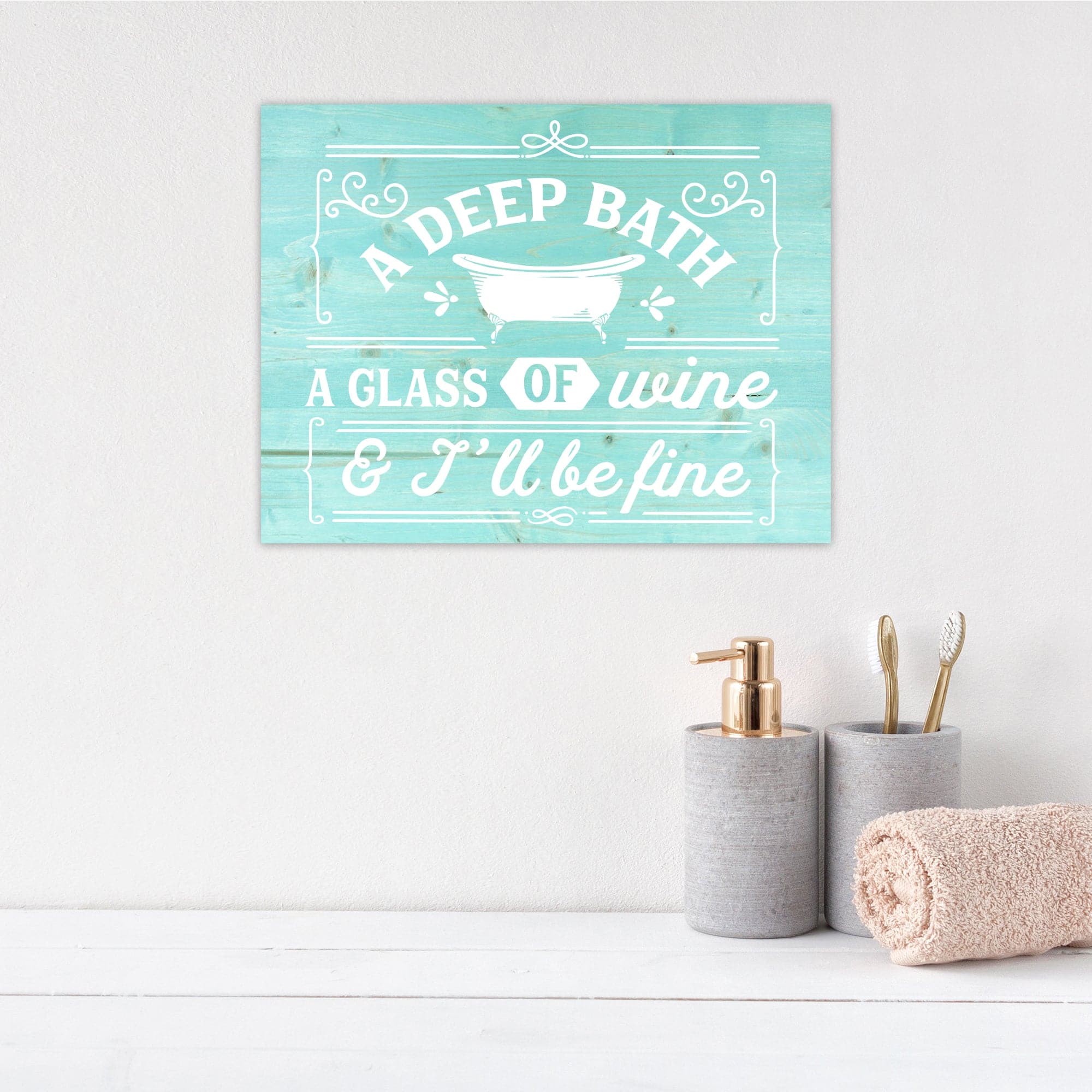 A Deep Glass, A Bath of Wine - Dream Big Printables