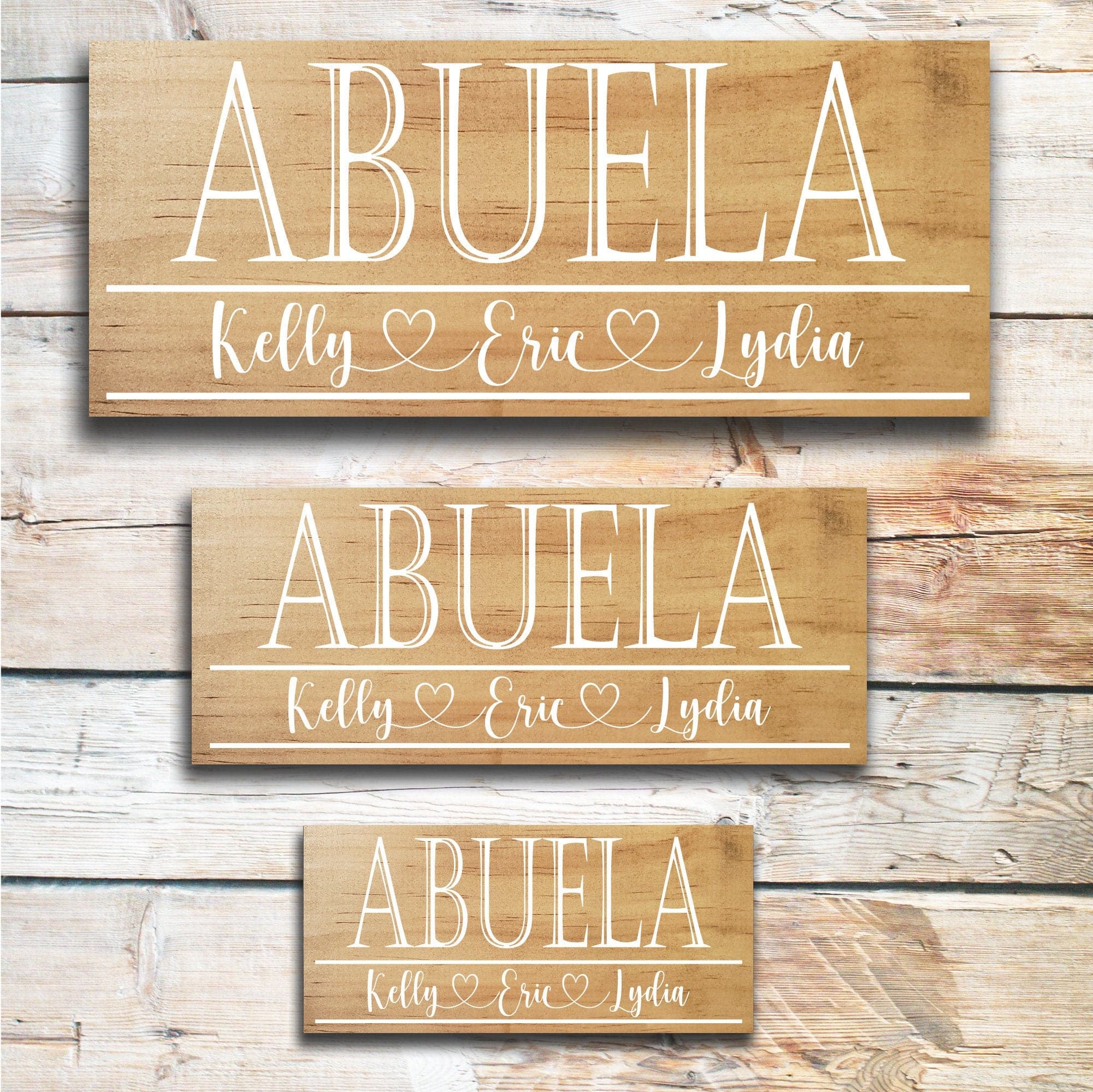 Abuela - Custom Mother's Day Sign - Dream Big Printables