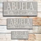 Abuela - Custom Mother's Day Sign - Dream Big Printables