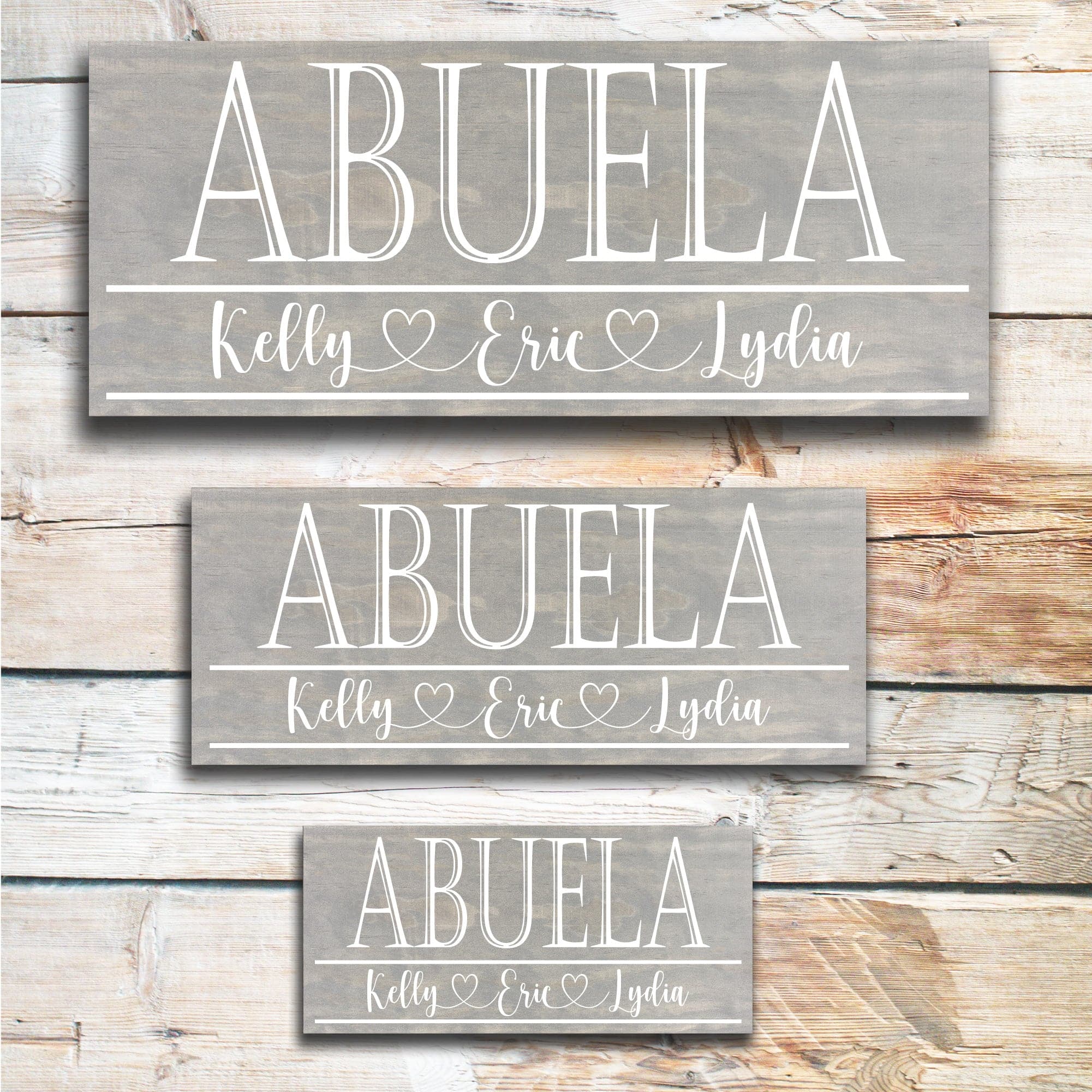 Abuela - Custom Mother's Day Sign - Dream Big Printables