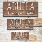 Abuela - Custom Mother's Day Sign - Dream Big Printables