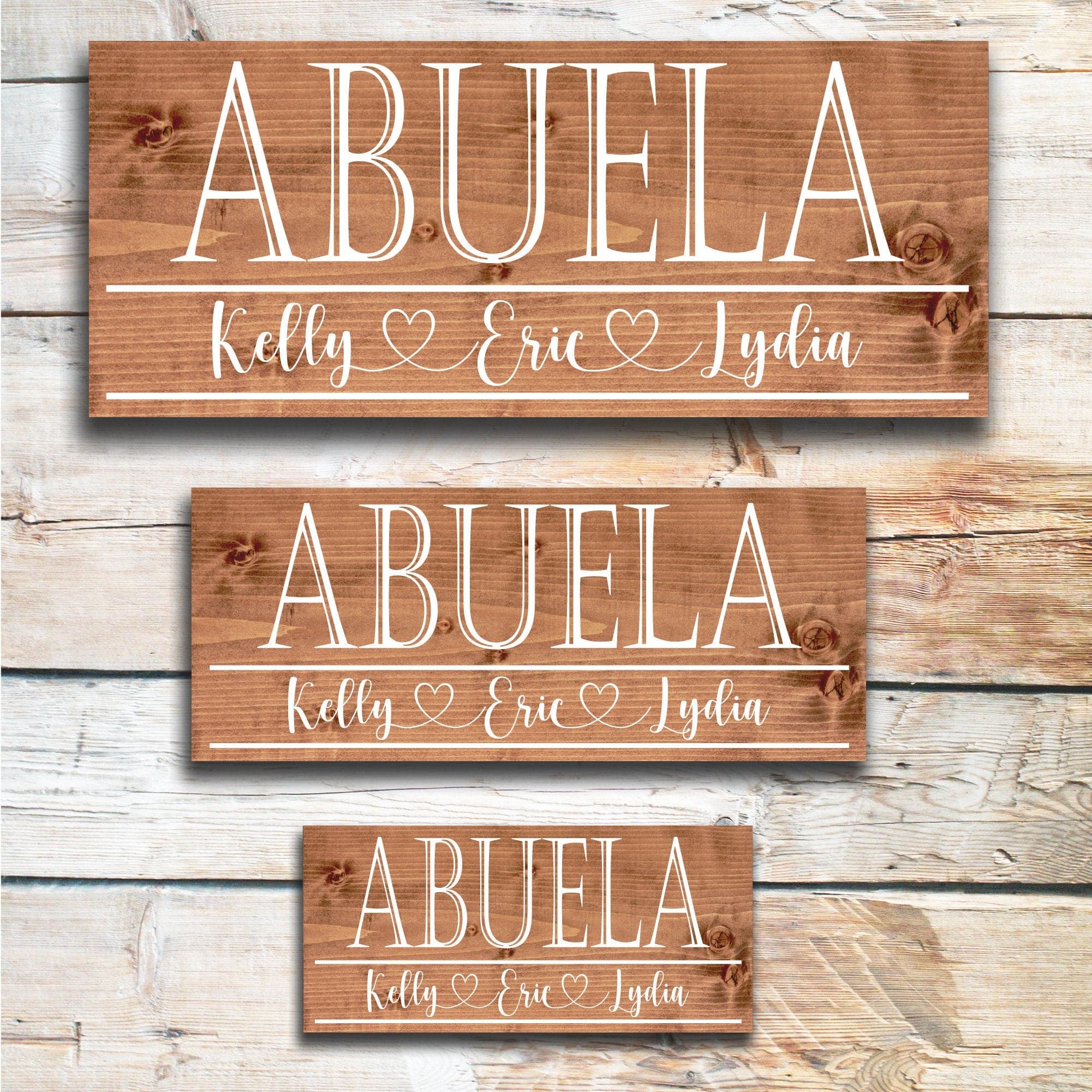 Abuela - Custom Mother's Day Sign - Dream Big Printables