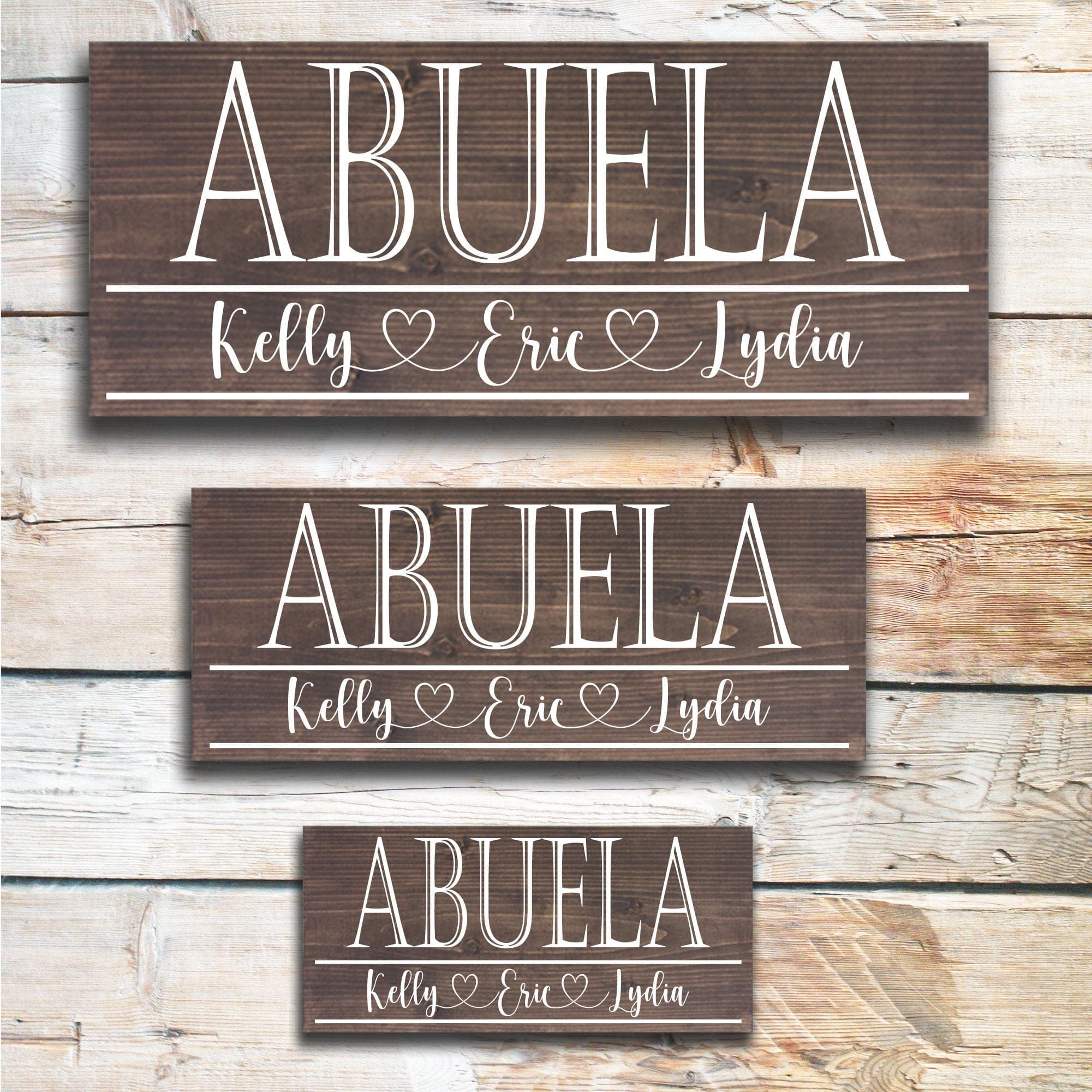 Abuela - Custom Mother's Day Sign - Dream Big Printables