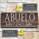 Abuelo - Custom Father's Day Sign - Dream Big Printables