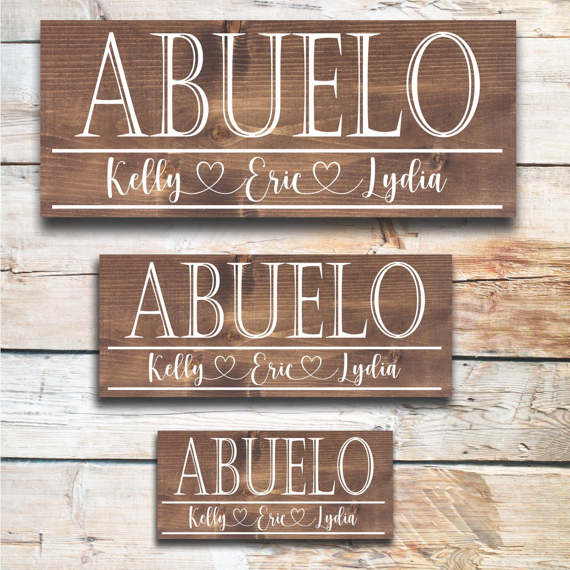 Abuelo - Custom Father's Day Sign - Dream Big Printables