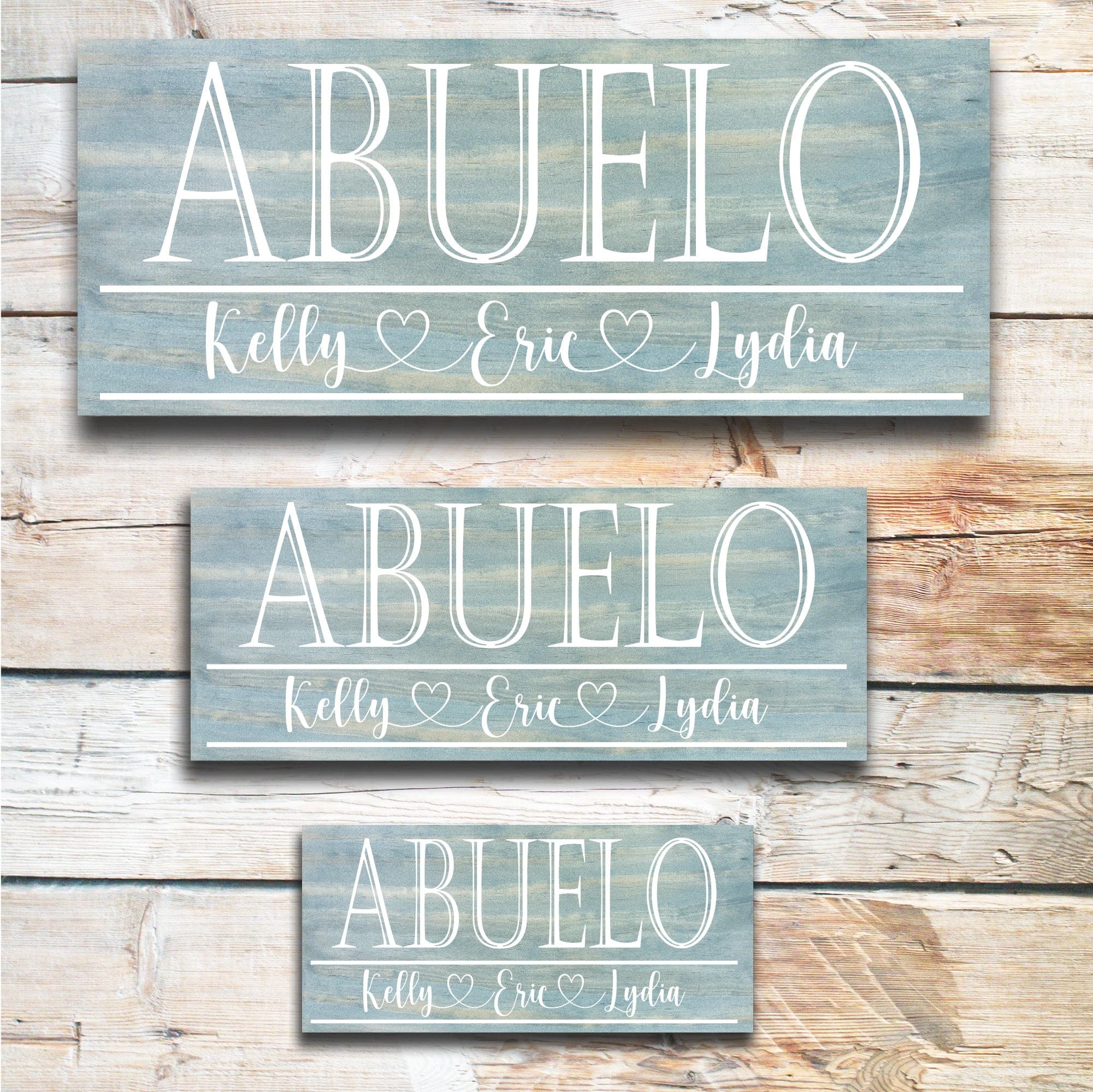 Abuelo - Custom Father's Day Sign - Dream Big Printables