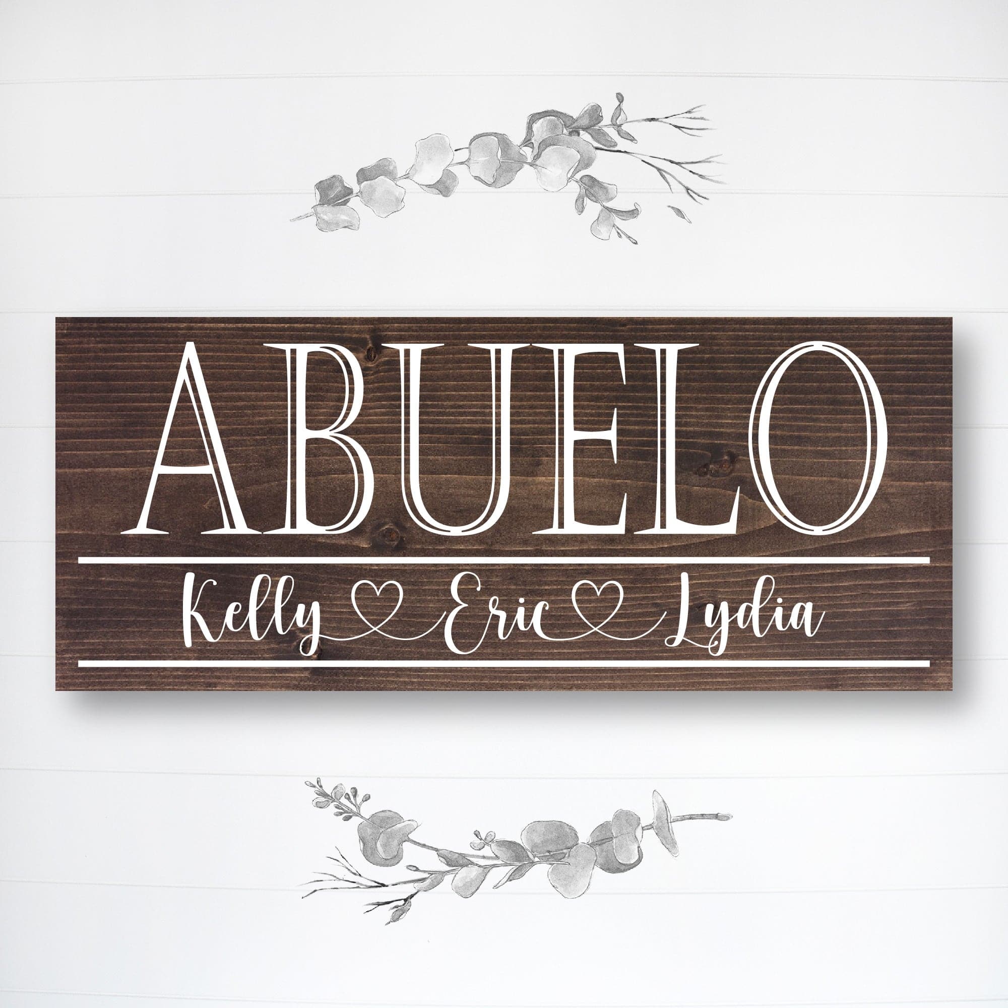 Abuelo - Custom Father's Day Sign - Dream Big Printables