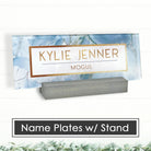 Acrylic Name Plates with Wood Stand - Dream Big Printables