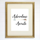 Adventure Awaits Art Print - 8x10 - Dream Big Printables