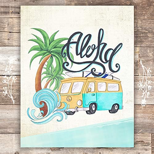 Aloha Art Print - 8x10 - Dream Big Printables