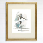 Ballerina Art Print - 8x10 - Dream Big Printables