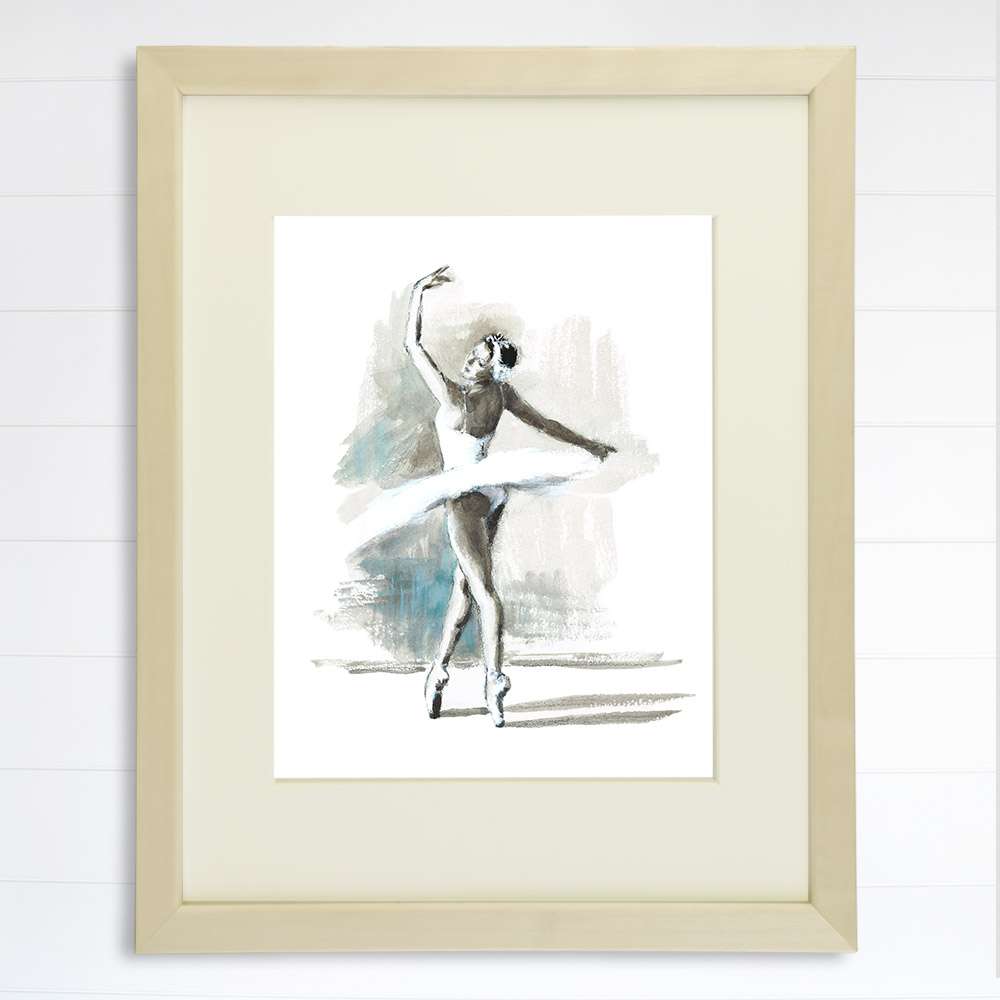 Ballerina Art Print - 8x10 - Dream Big Printables