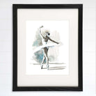 Ballerina Art Print - 8x10 - Dream Big Printables