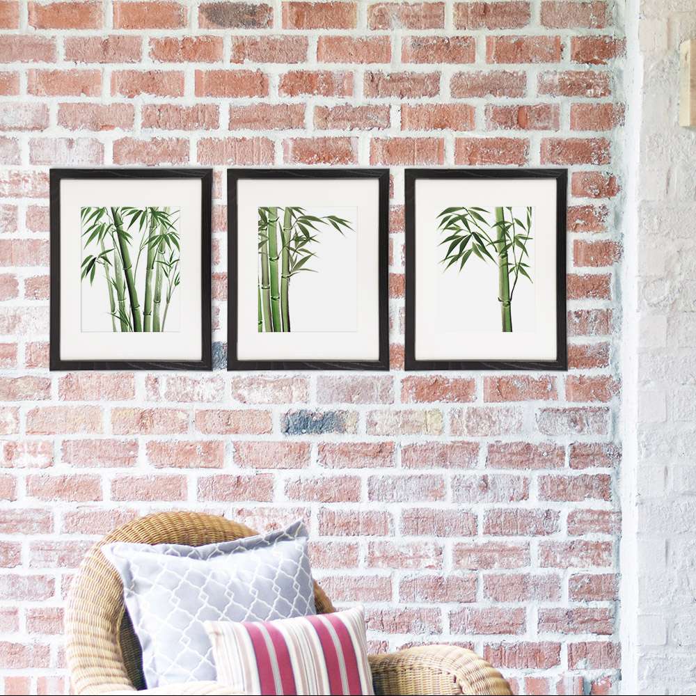 Bamboo Art Prints (Set of 3) - 8x10s - Dream Big Printables