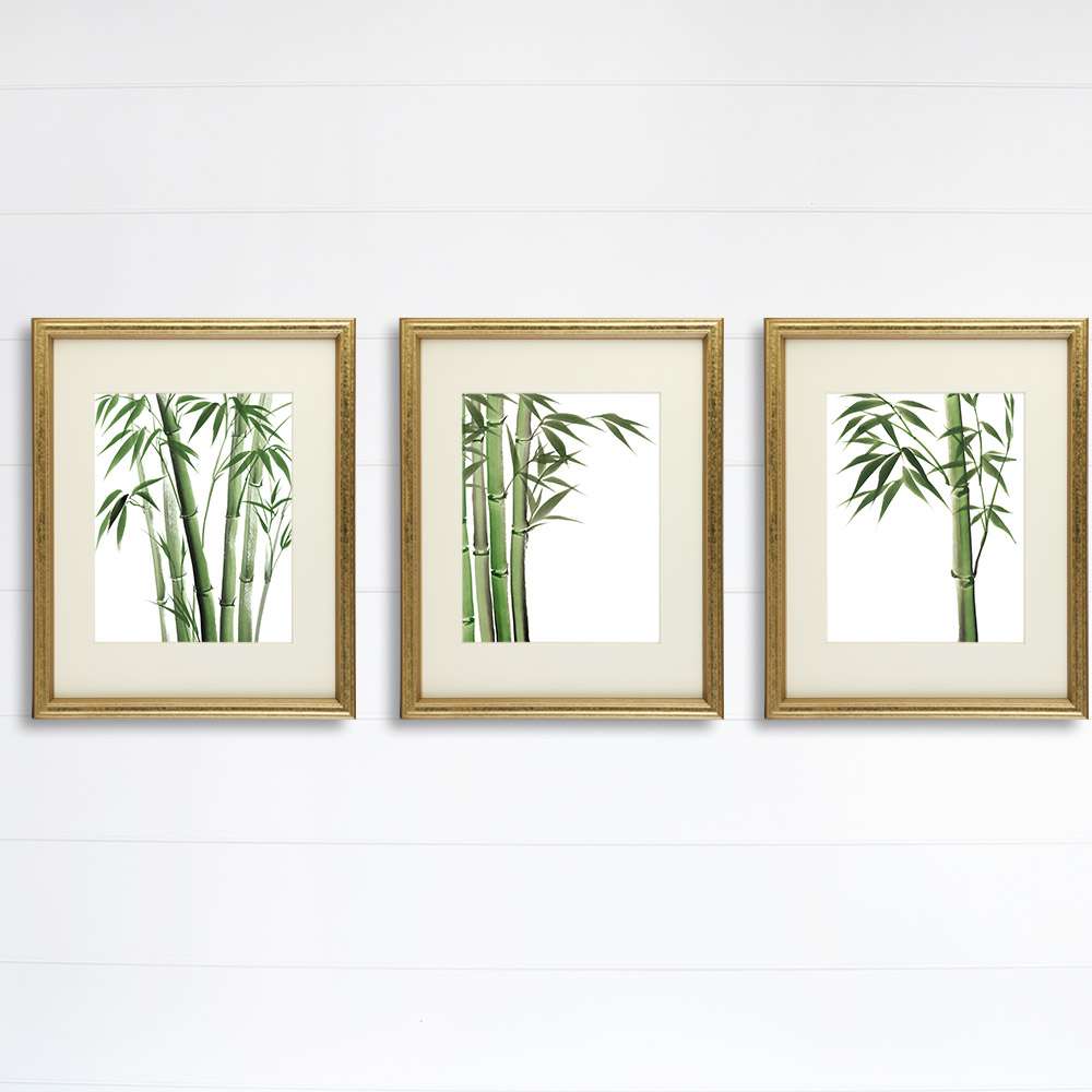 Bamboo Art Prints (Set of 3) - 8x10s - Dream Big Printables