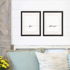 Be Brave Wall Art Prints (Set of 2) - 8x10 - Dream Big Printables