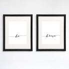 Be Brave Wall Art Prints (Set of 2) - 8x10 - Dream Big Printables