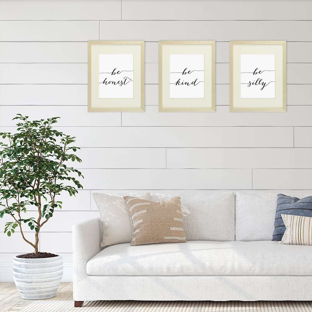 Be Silly Be Kind Be Honest Art Prints (Set of 3) - 8x10 | Inspirational Wall Art - Dream Big Printables