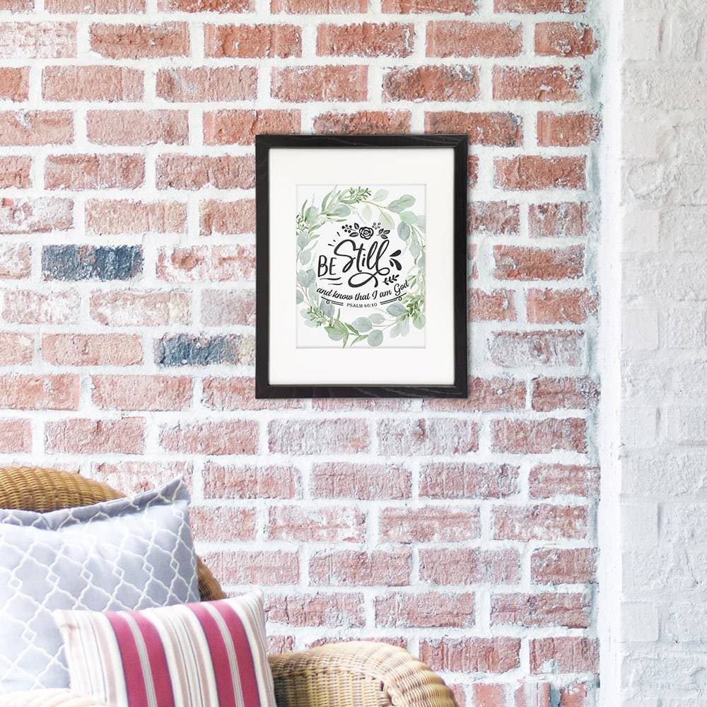 Be Still And Know That I Am God Art Print - 8x10 - Dream Big Printables