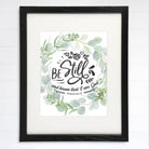 Be Still And Know That I Am God Art Print - 8x10 - Dream Big Printables