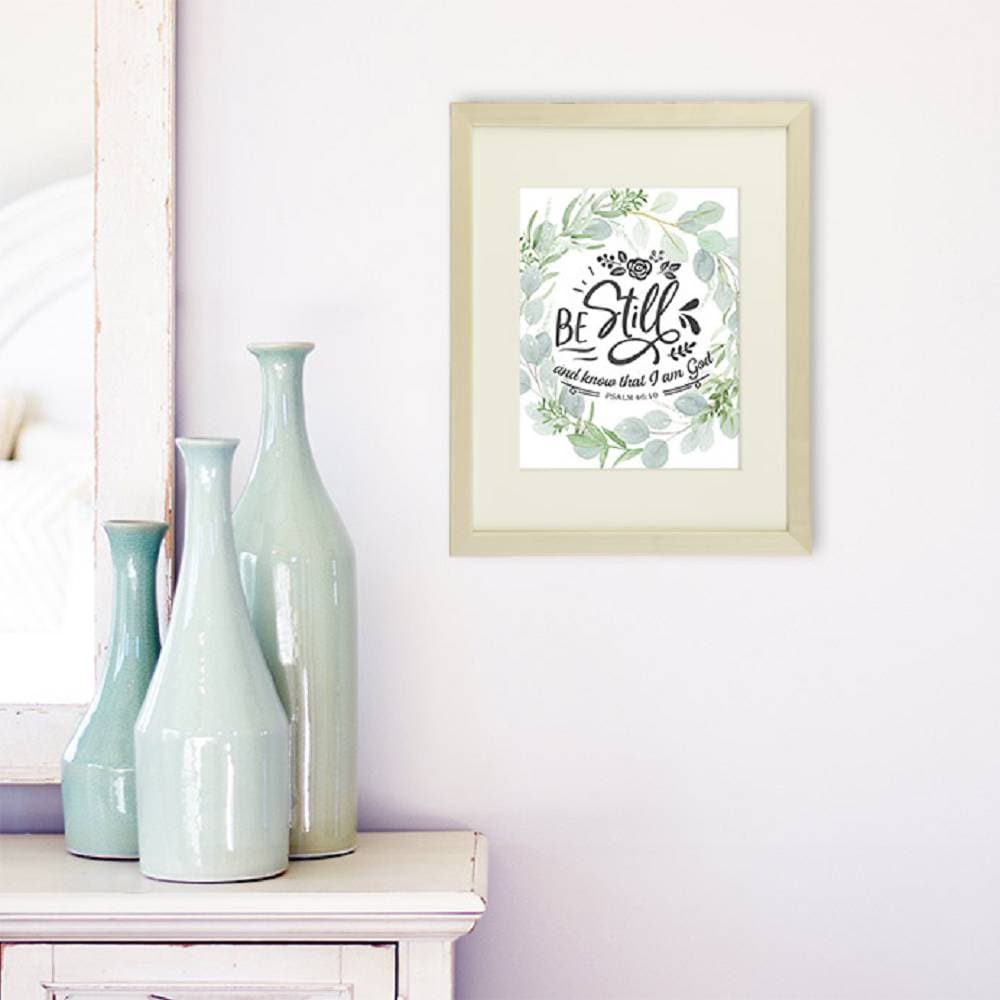 Be Still And Know That I Am God Art Print - 8x10 - Dream Big Printables