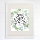 Be Still And Know That I Am God Art Print - 8x10 - Dream Big Printables