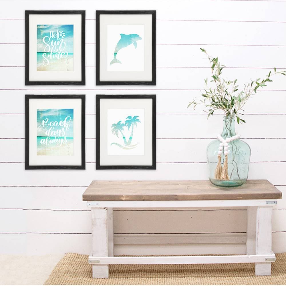 Beach Set Art Prints (Set of 4) - 8x10s - Dream Big Printables