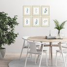 Botanical Prints Wall Art - Eucalyptus Leaves - (Set of 6) - 8x10s - Dream Big Printables