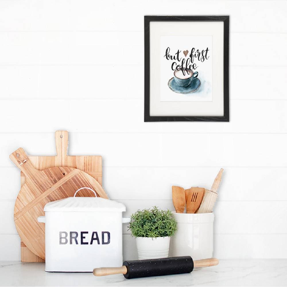 But First Coffee Wall Art Print - 8x10 - Dream Big Printables