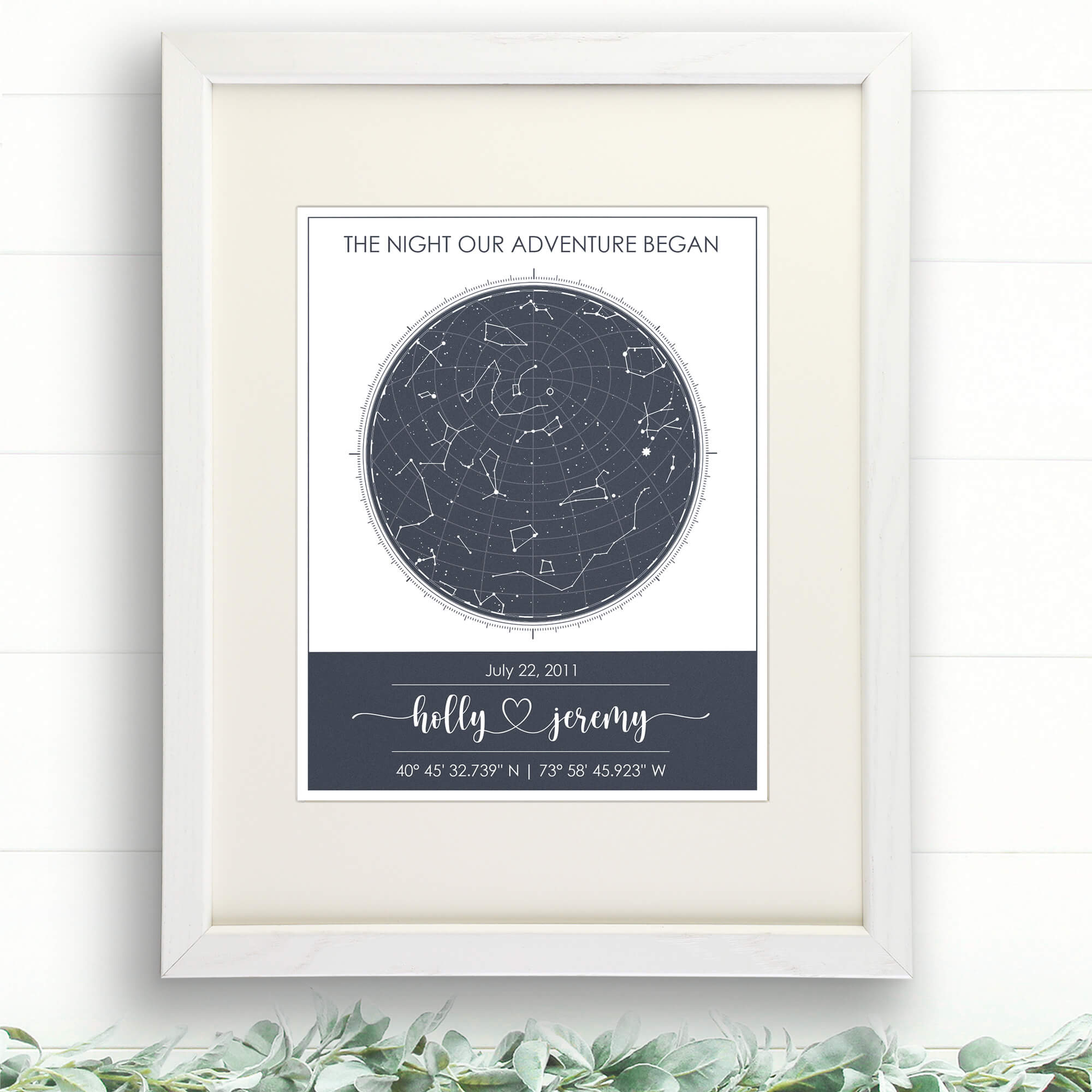 Custom Star Map - Dream Big Printables