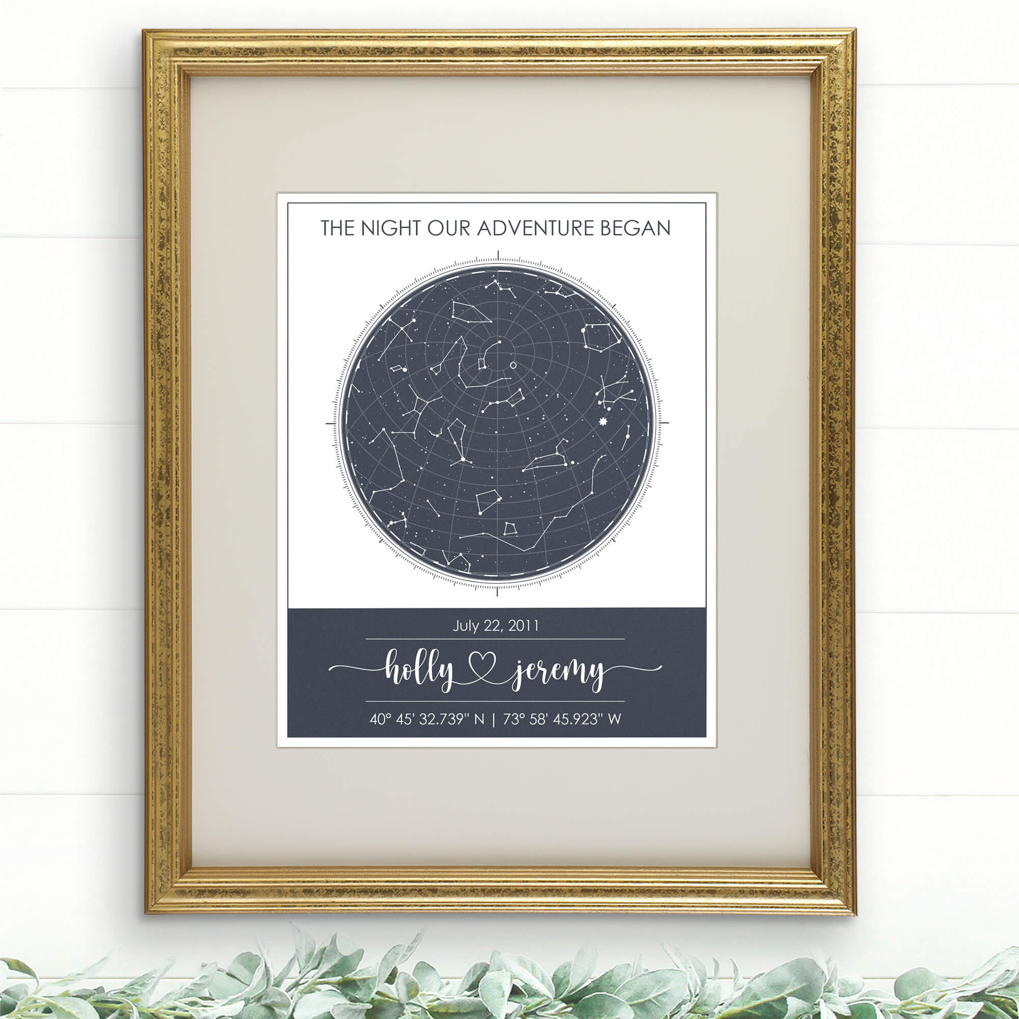 Custom Star Map - Dream Big Printables