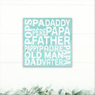 Dad Subway Art - Dream Big Printables