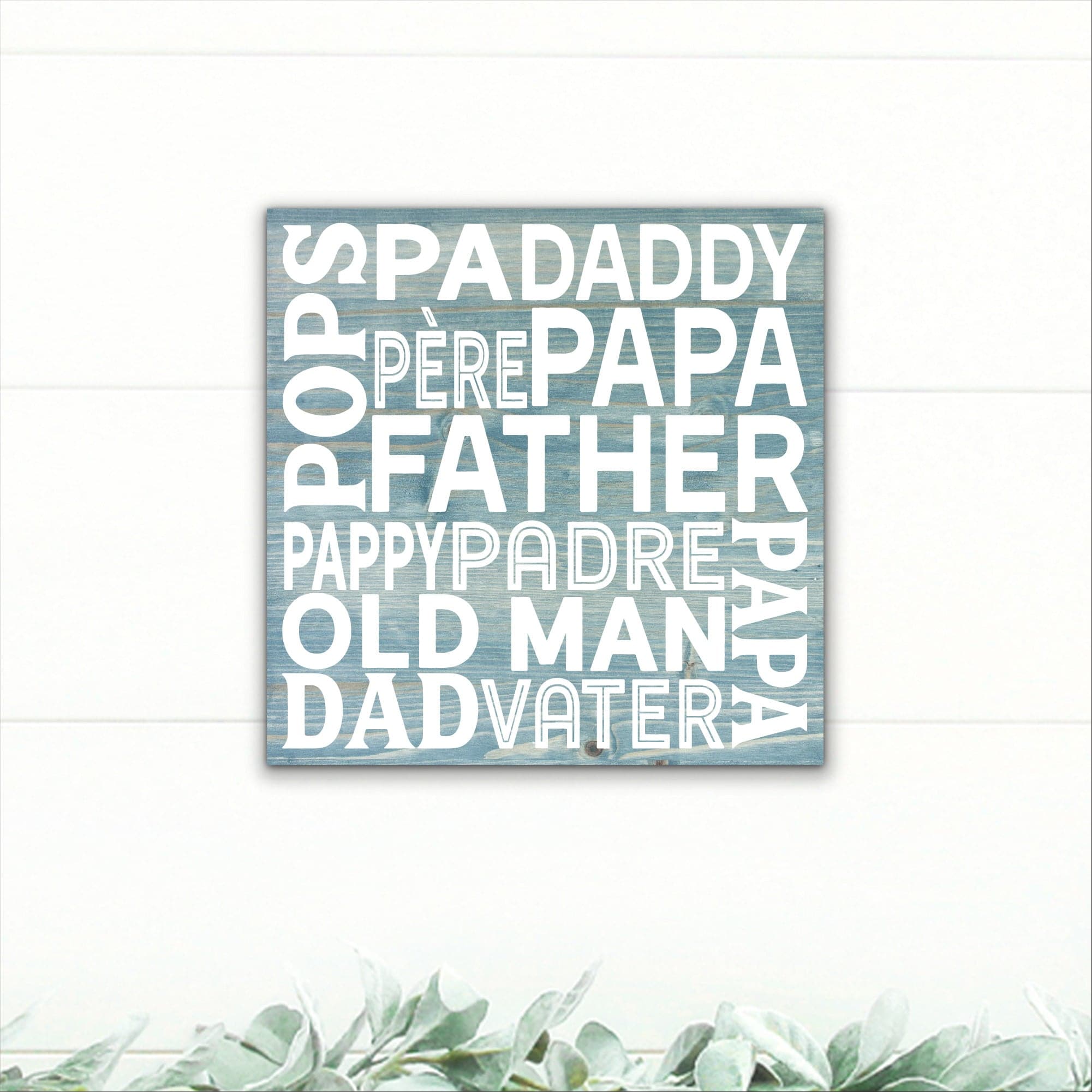 Dad Subway Art - Dream Big Printables