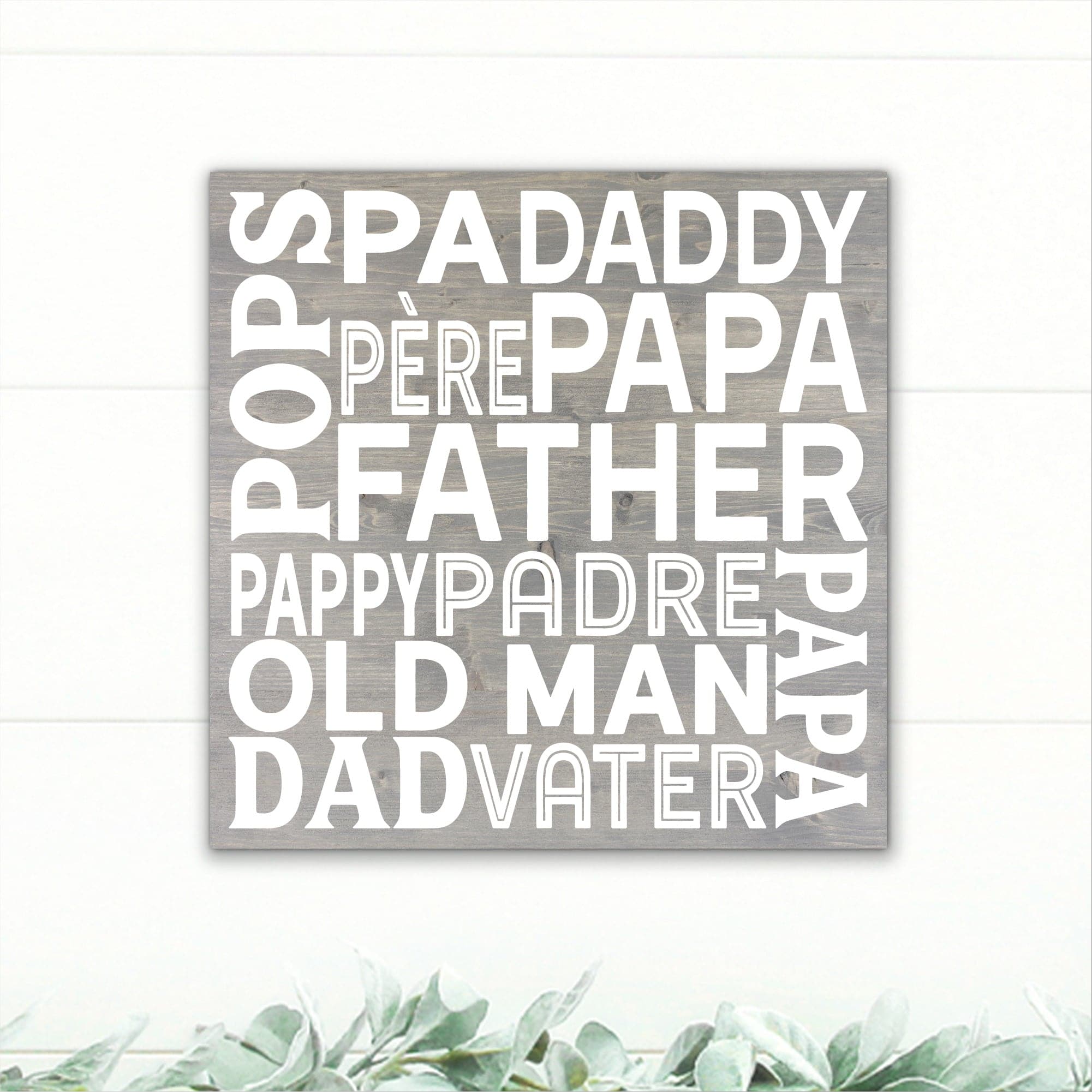 Dad Subway Art - Dream Big Printables