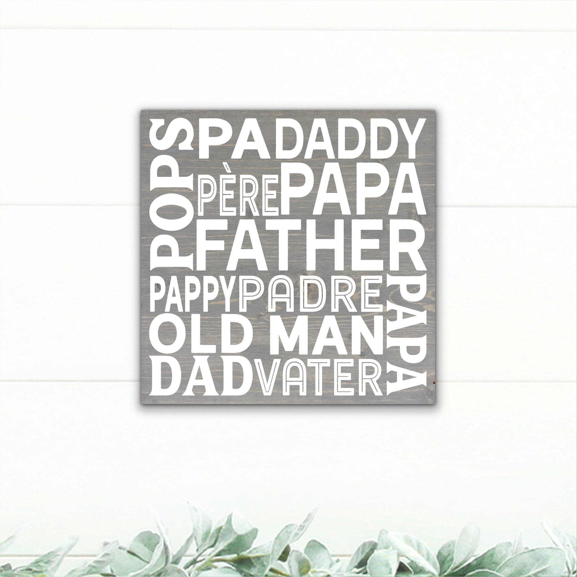 Dad Subway Art - Dream Big Printables