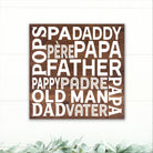 Dad Subway Art - Dream Big Printables