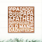 Dad Subway Art - Dream Big Printables