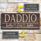 Daddio - Custom Father's Day Sign - Dream Big Printables