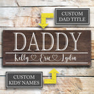 Daddy - Custom Father's Day Sign - Dream Big Printables