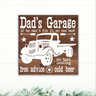 Dad's Garage - If He Can't Fix It, Nobody Can! - Dream Big Printables