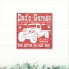 Dad's Garage - If He Can't Fix It, Nobody Can! - Dream Big Printables