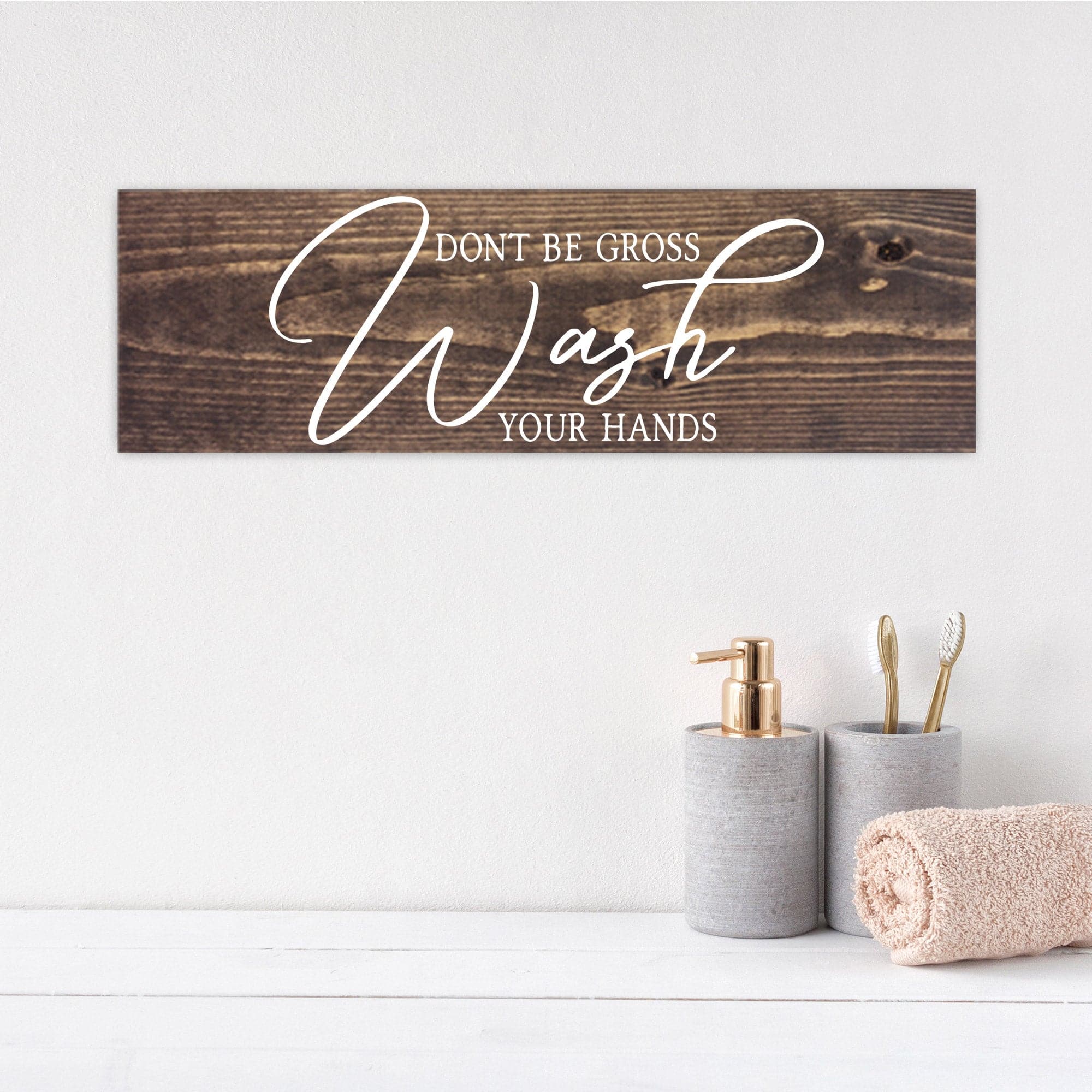 Don't Be Gross Wash Your Hands - Dream Big Printables