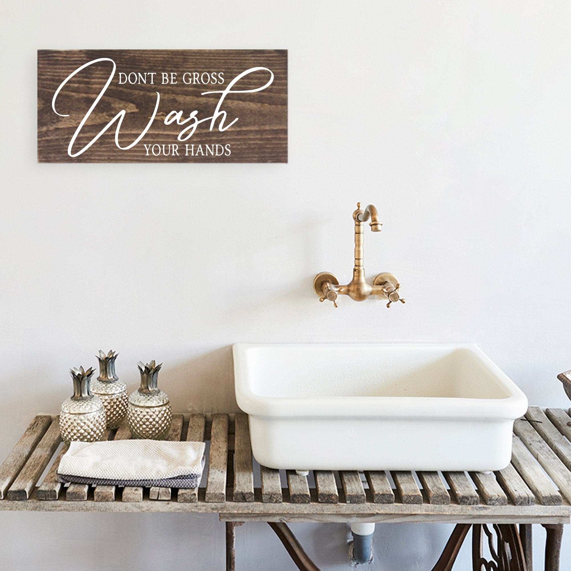 Don't Be Gross Wash Your Hands - Dream Big Printables