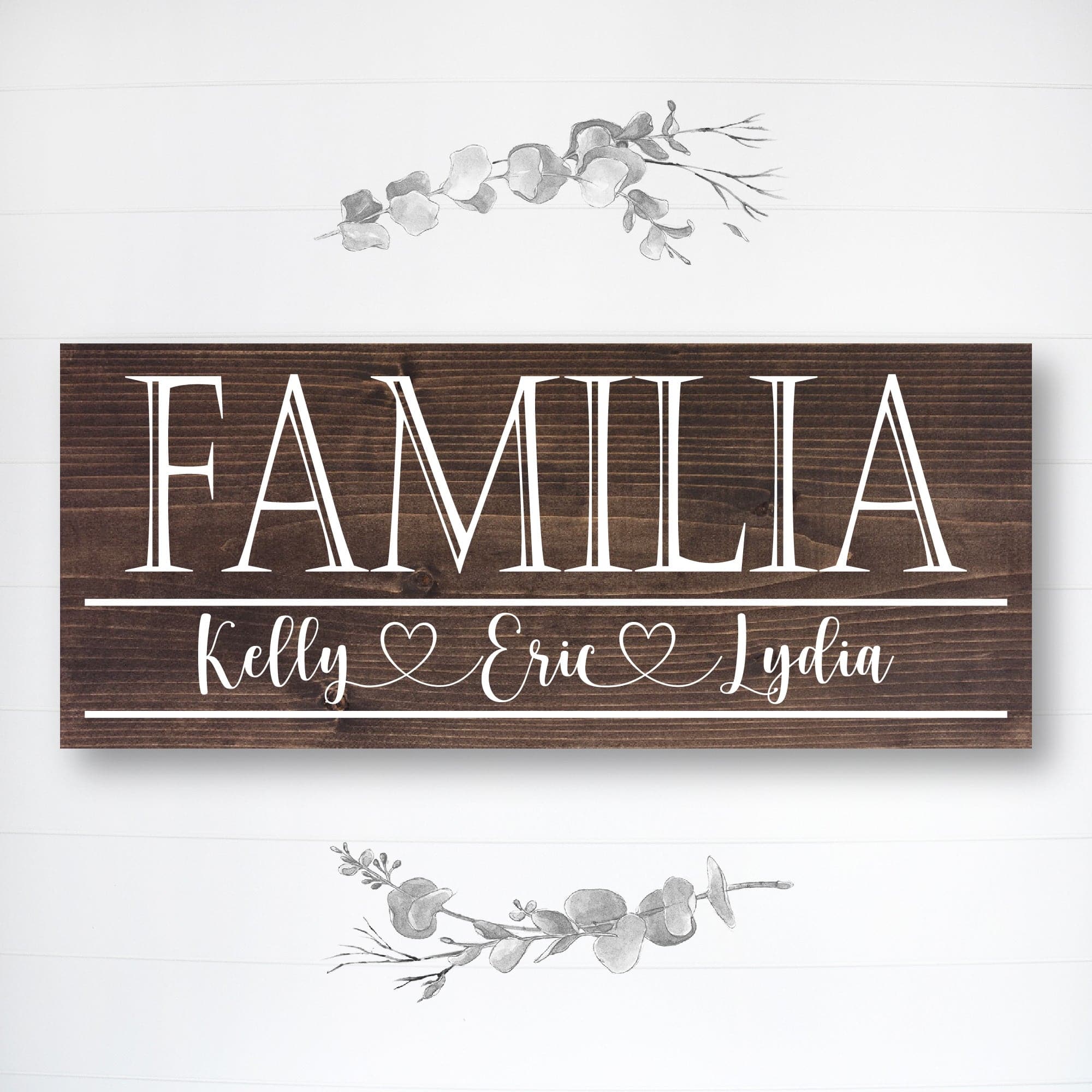 Familia - Custom Father's Day Sign - Dream Big Printables